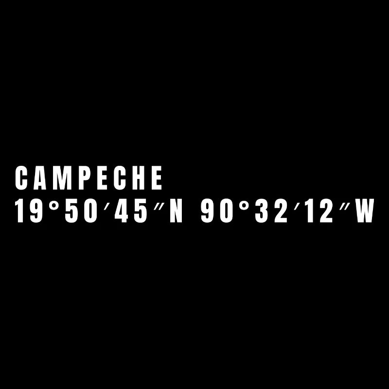 Campeche, Mexico Coordinates
