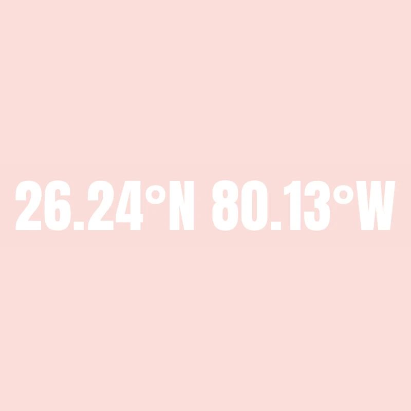 Pompano Beach, Florida, USA Coordinates