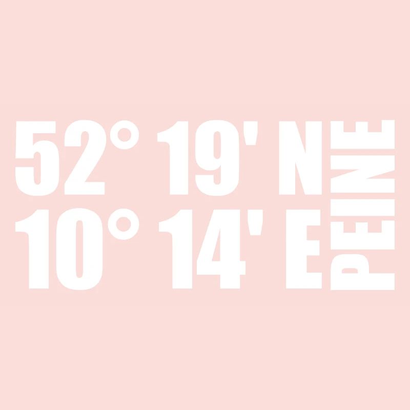 Peine coordinates