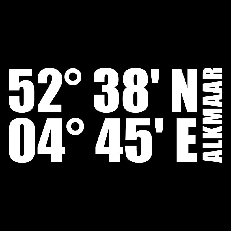 Alkmaar coordinates
