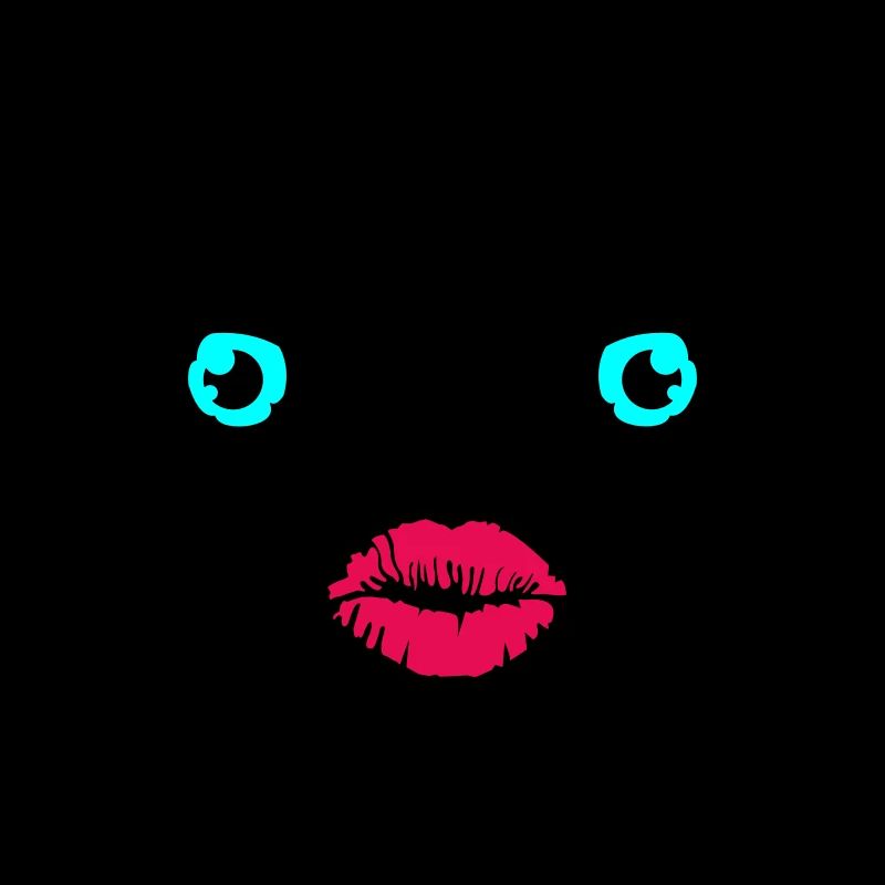 kiss face