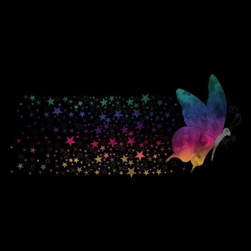 Butterfly - Rainbow Stardust