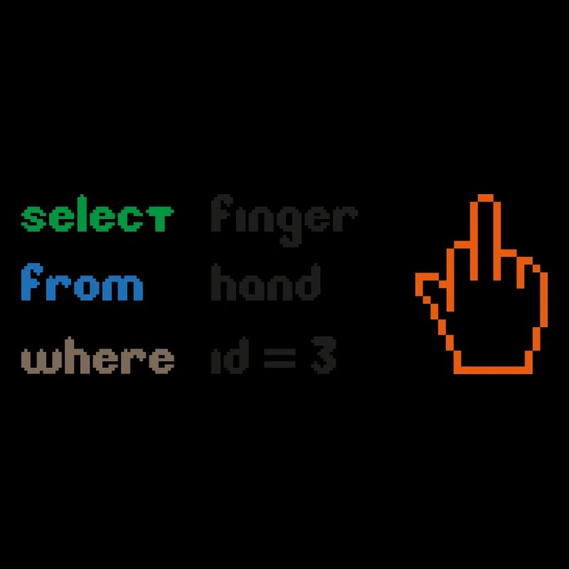 Funny SQL Query : un doigt d’honneur 8 bits pour les geeks