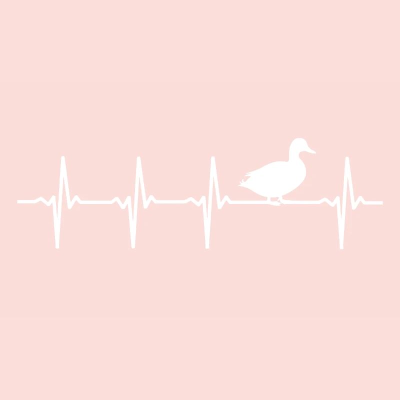 Entchen Herzschlag Enten Entchen