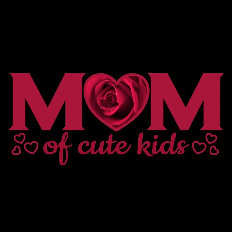 Maman d’enfants mignons