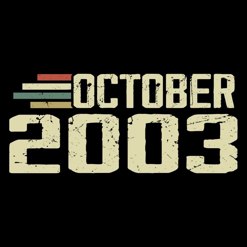 October 2003 - Geburtstag im Oktober 2003