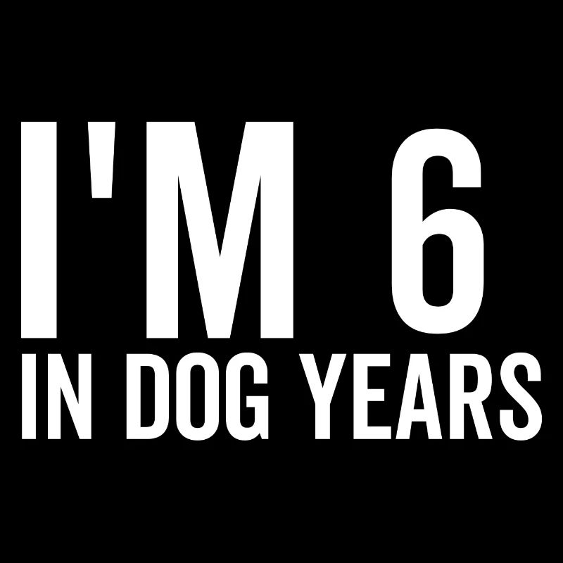 Ich bin 6 in Hundejahren