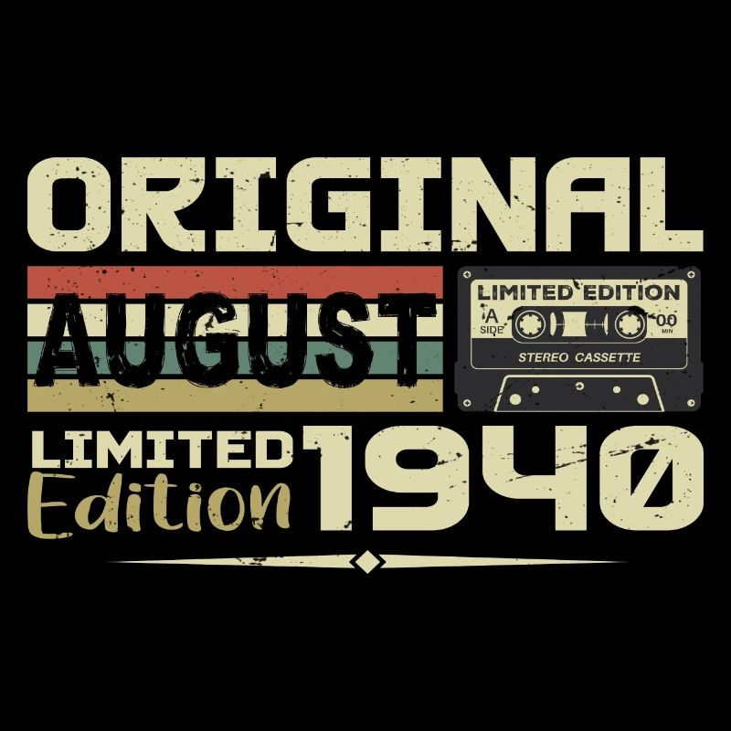 August 1940 - Born August 1940 Built August 1940