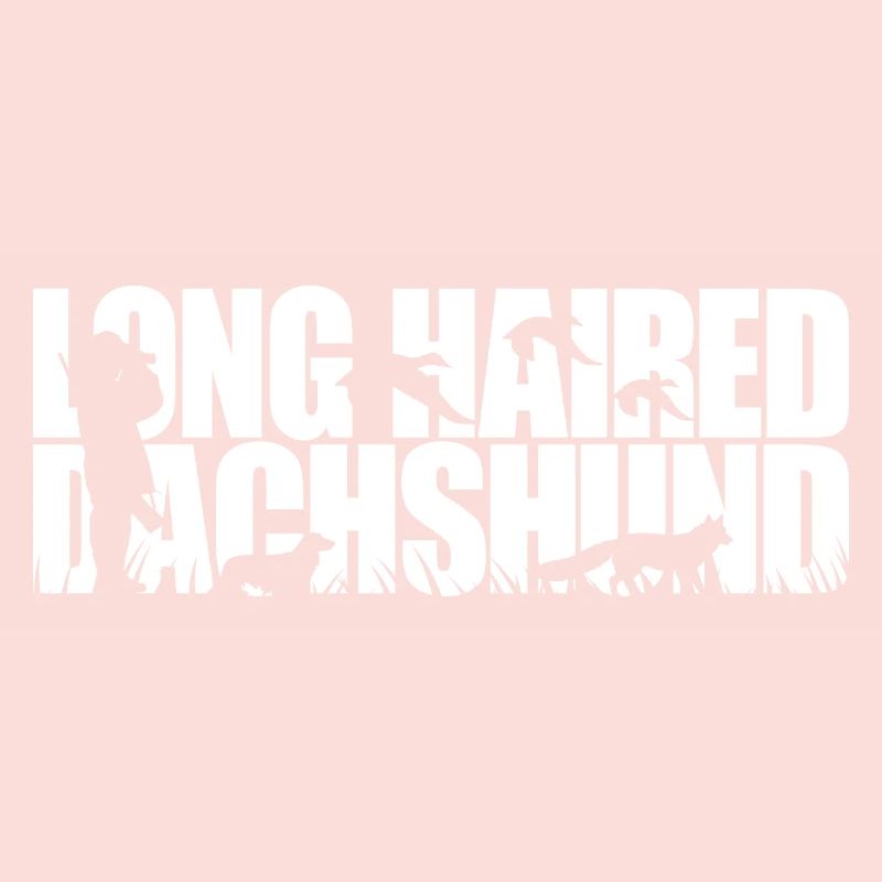 LONG HAIRED DACHSHUND Jagdhund Wilsigns Jagdhunde