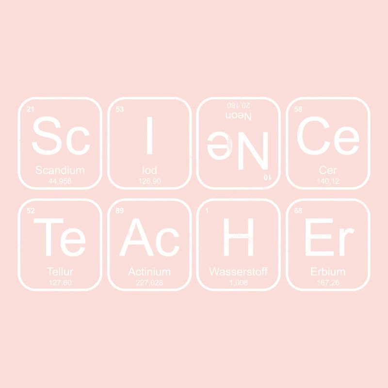 Enseignant Chimie Science Enseignant Éléments