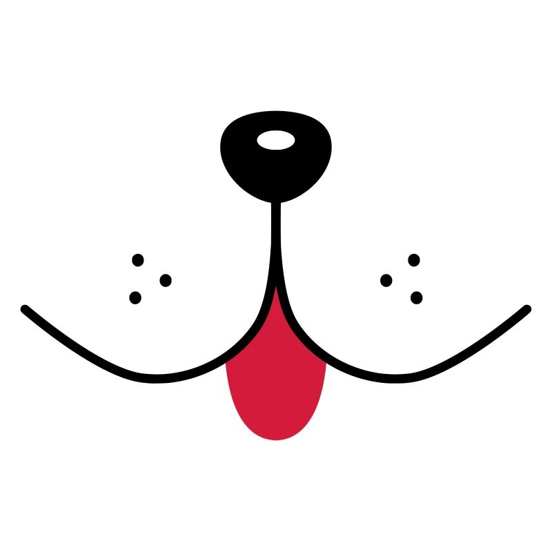 Chien visage drôle chien museau chiens nez bouche