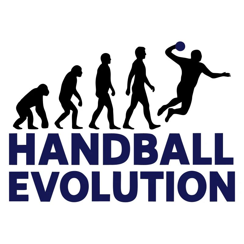 Handball Evolution Sport Motif