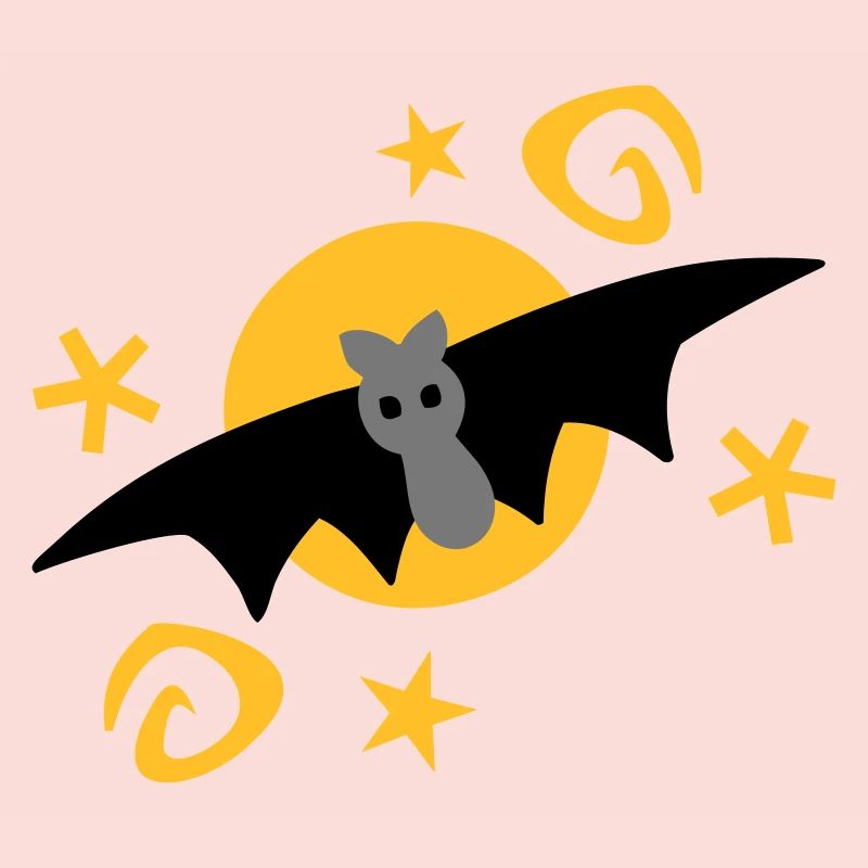 bat in the moonlight