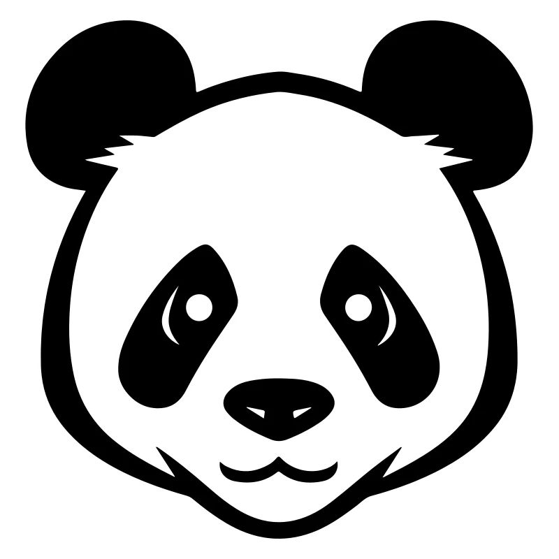 Panda Kopf