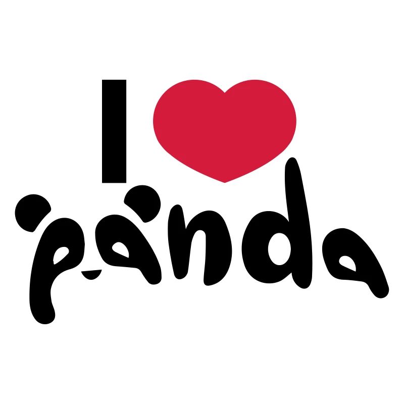 Ich liebe Panda