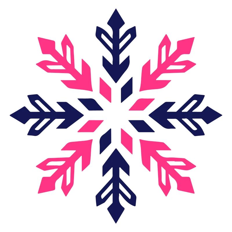 Icône de flocon de neige d’hiver