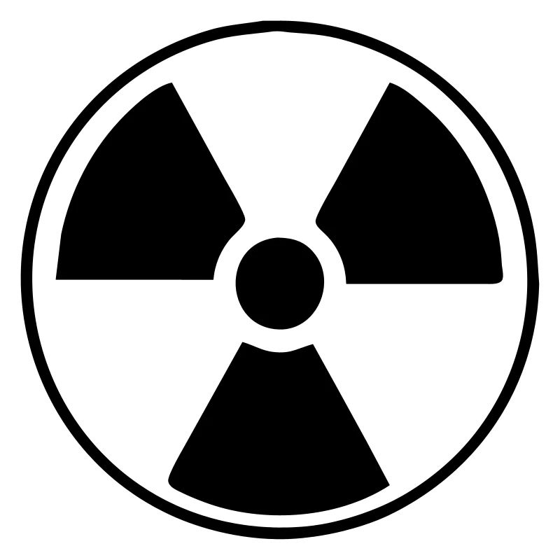 Radioactive Radioactive Symbol Pictogram Vector
