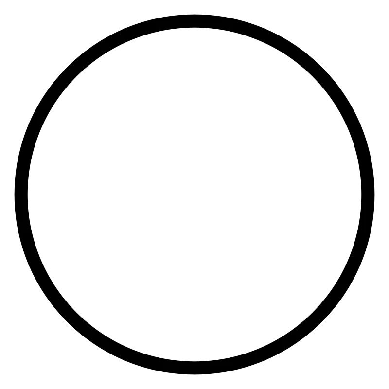 Circle Symbol Blank