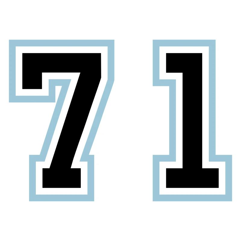 71 Symbole numérique