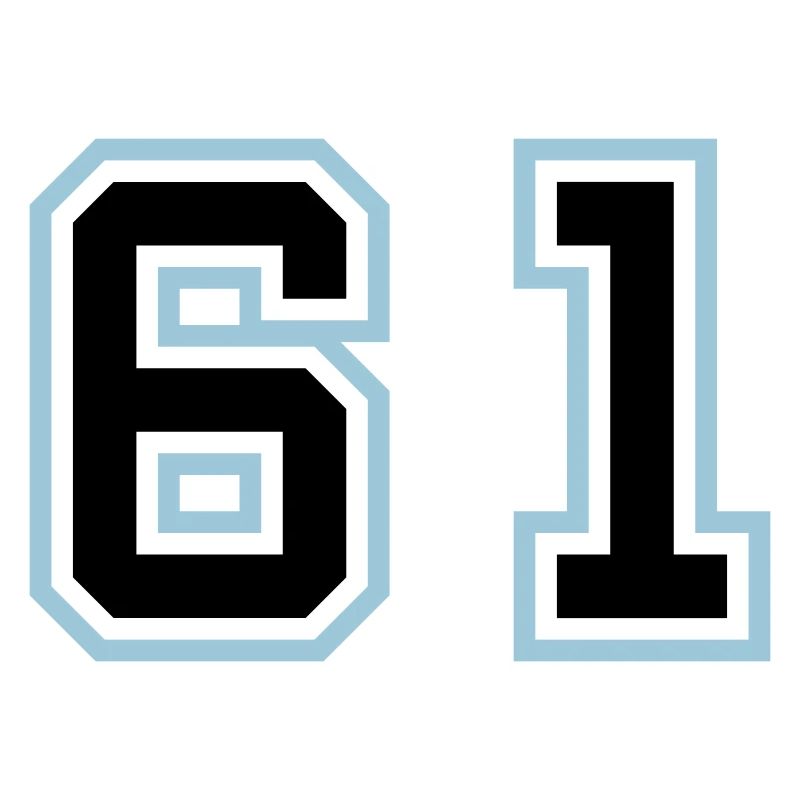 61 Symbole numérique