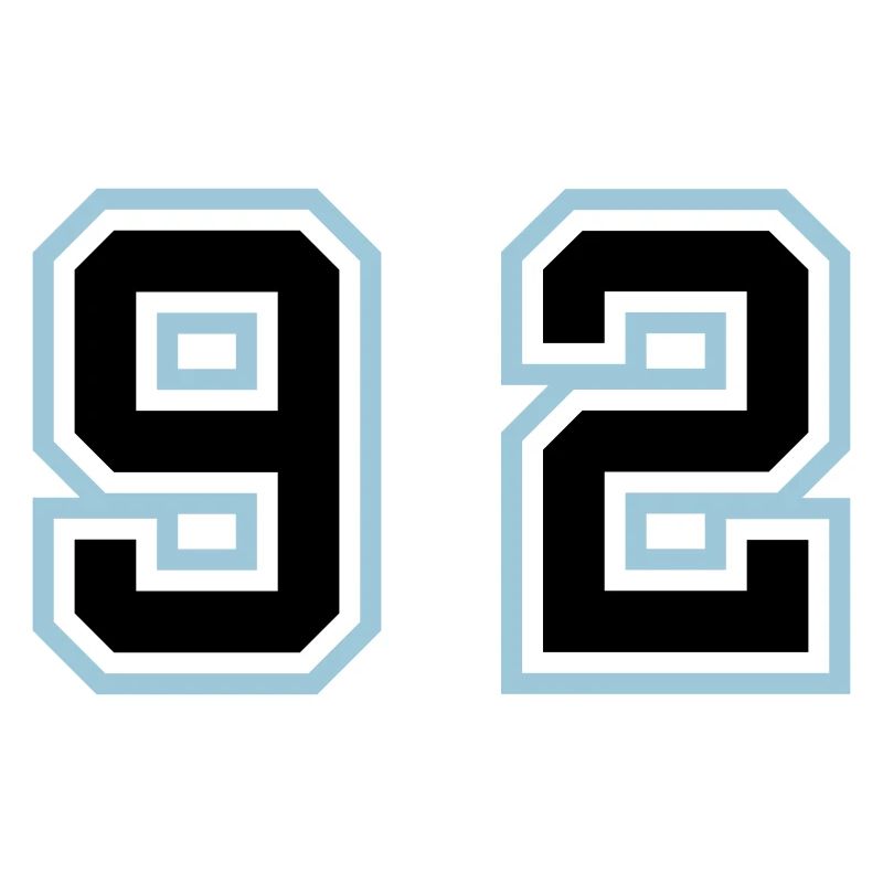 92 Symbole numérique