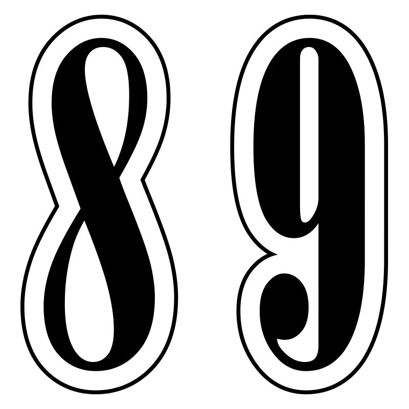 89 Symbole numérique