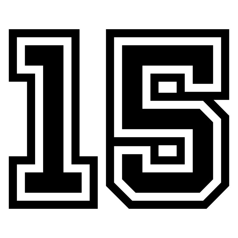 Symbole de 15 chiffres