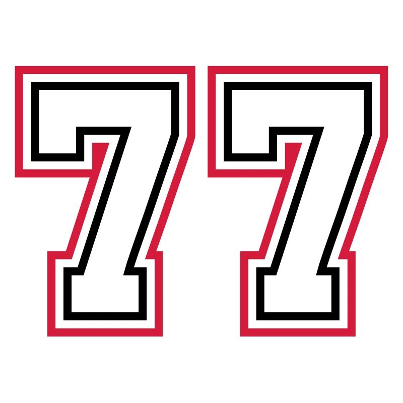 77 Zahl nummer