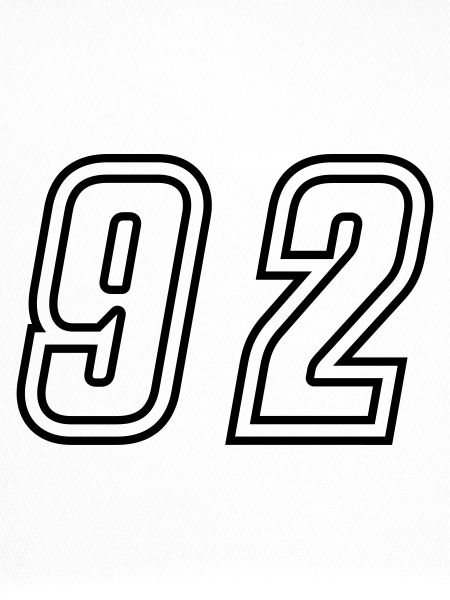92 Number number