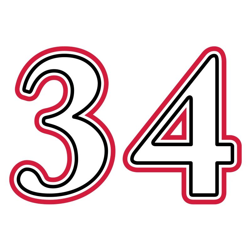 34 Number number