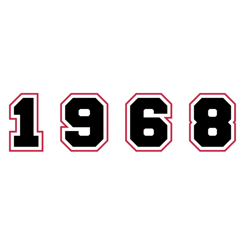 1968 Year Number