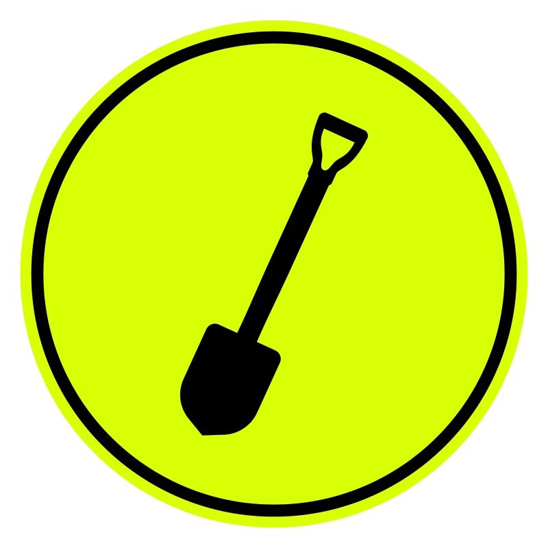 Schaufel icon Silhouette