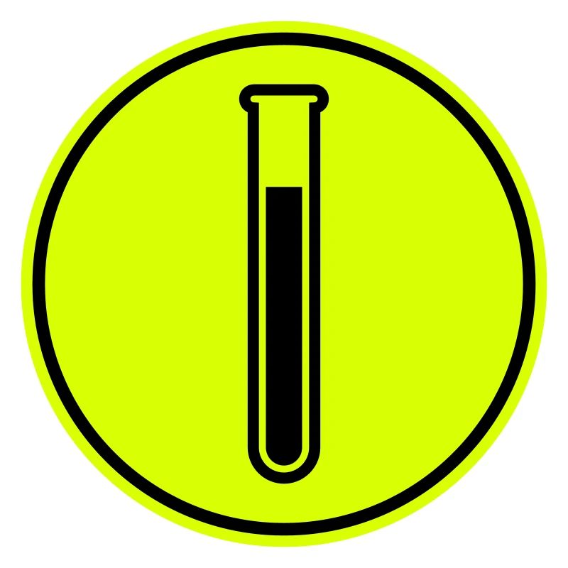 Symbole du tube à essai