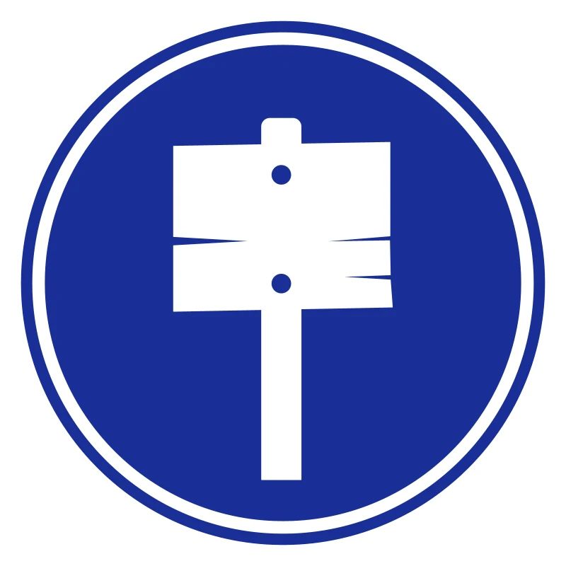 Icône de signalisation