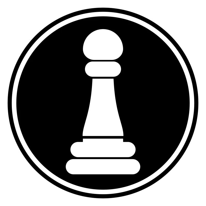 Pièce d'échecs pion évêque