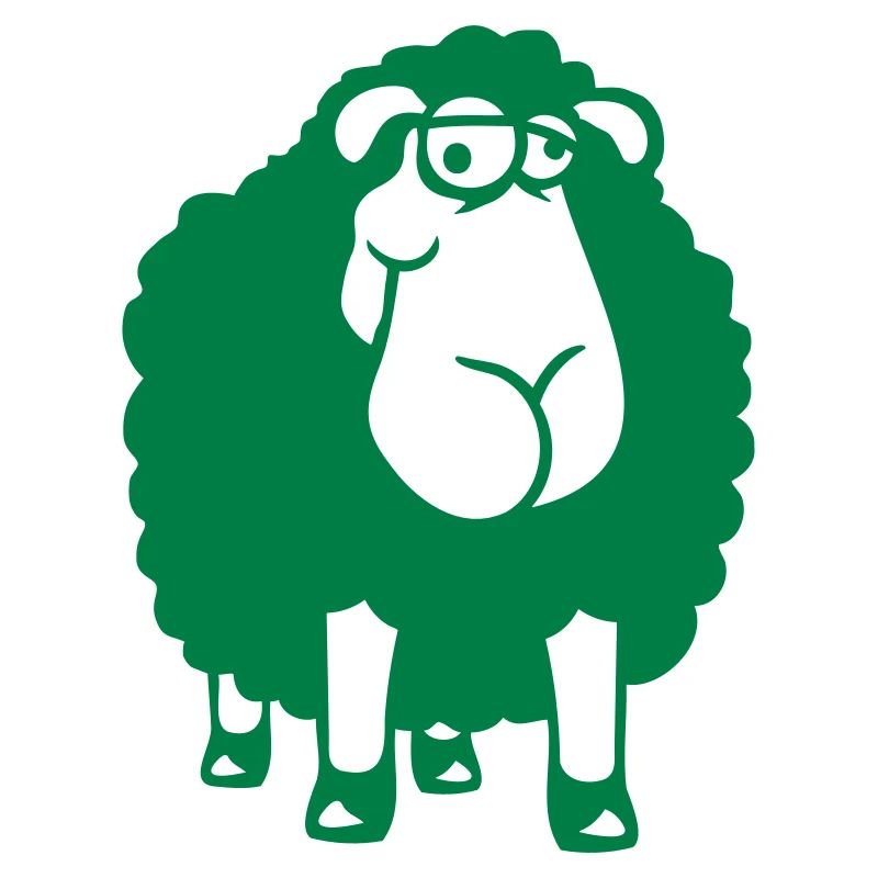 Sheep Looks Stupid Cute Cute Funny Silly Cool