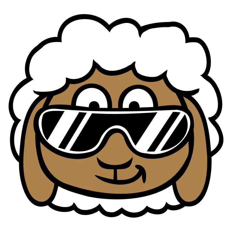 Sheep Sunglasses Party Sheep Lamb Cool Head