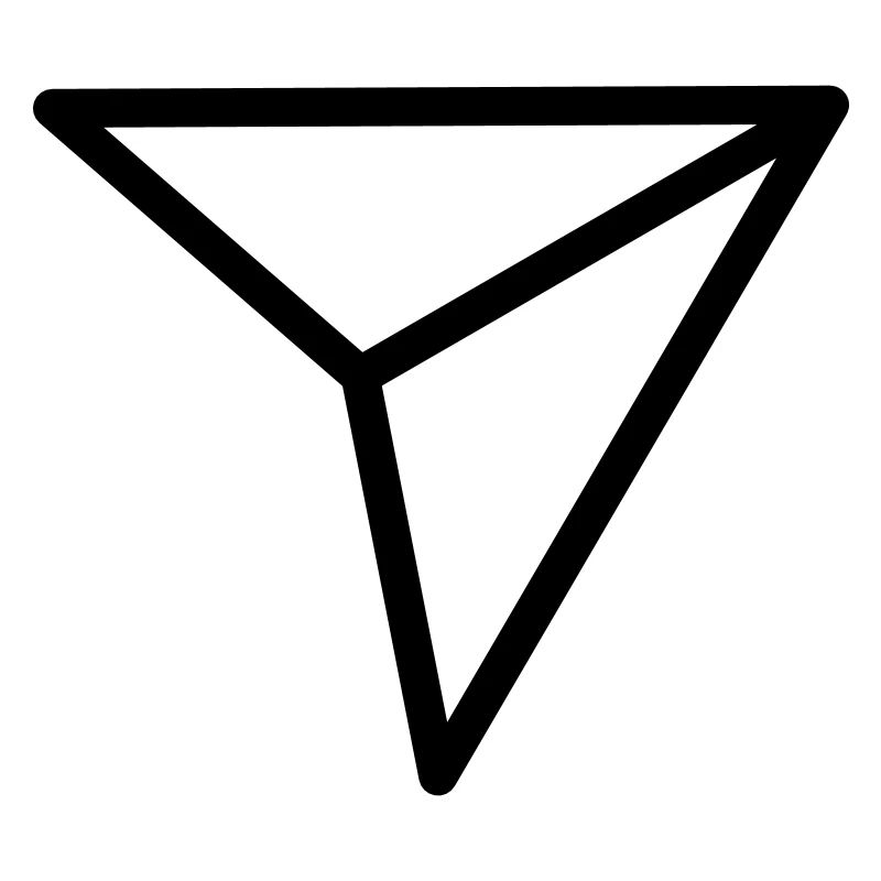 Papierflieger Icon