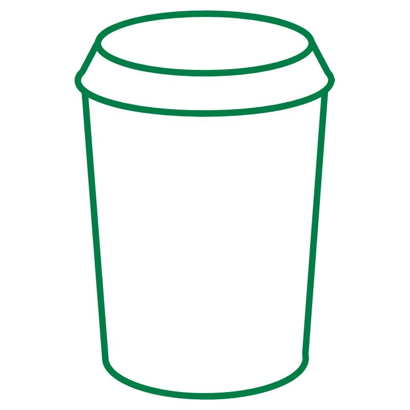Einfache Kaffeetasse