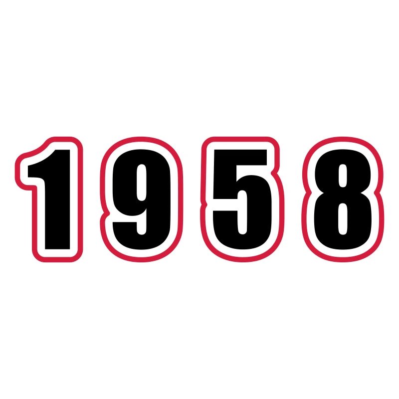 1958 Année Anniversaire