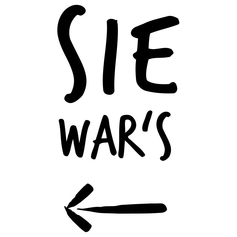 Sie war's! // Pfeil links <--