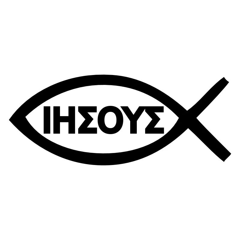 Chrétiens Jesus Poisson Symbole