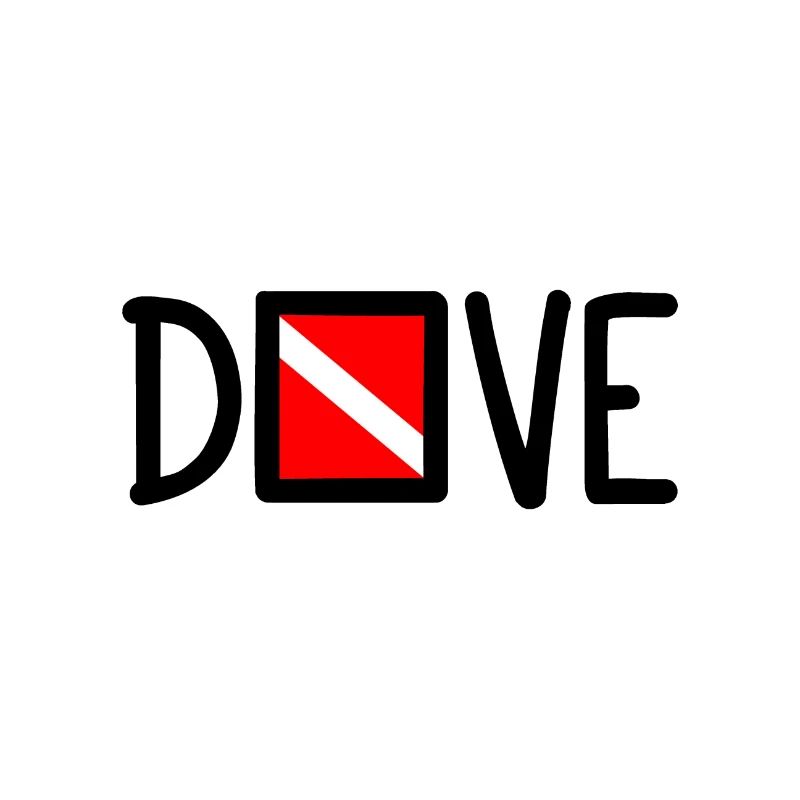 Dive Diver Down Flag Scuba Diving Taucher Tauchen