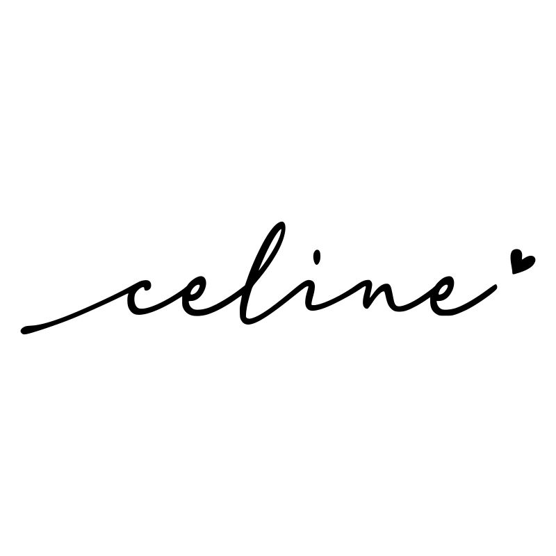 Celine Cursive Name
