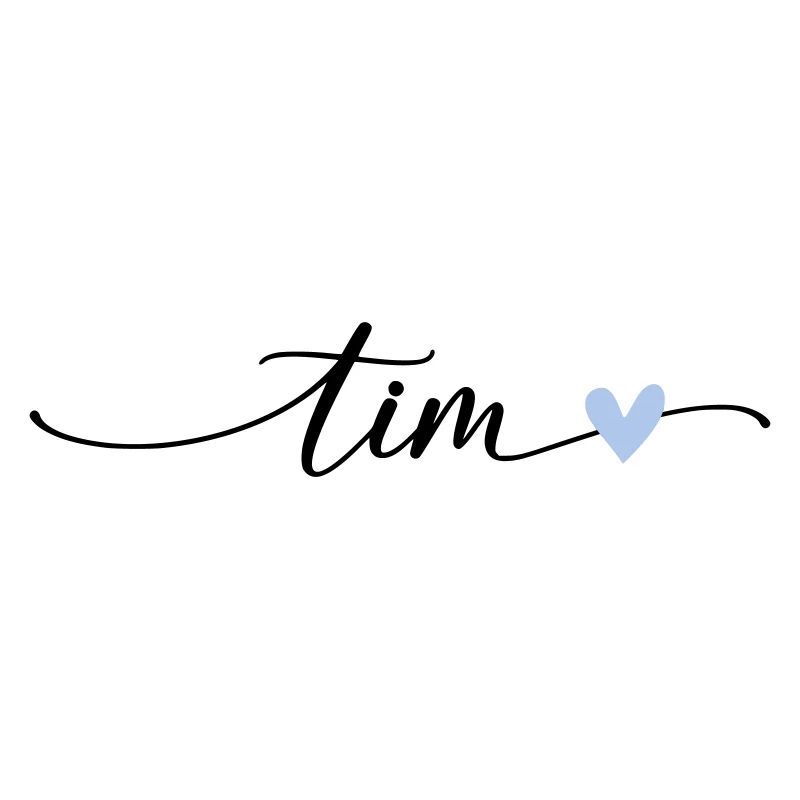 Tim Name Calligraphy Font