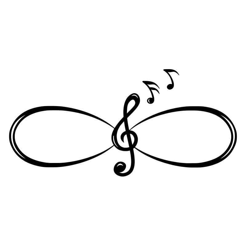 Clef Treble Clef Infinity Symbol