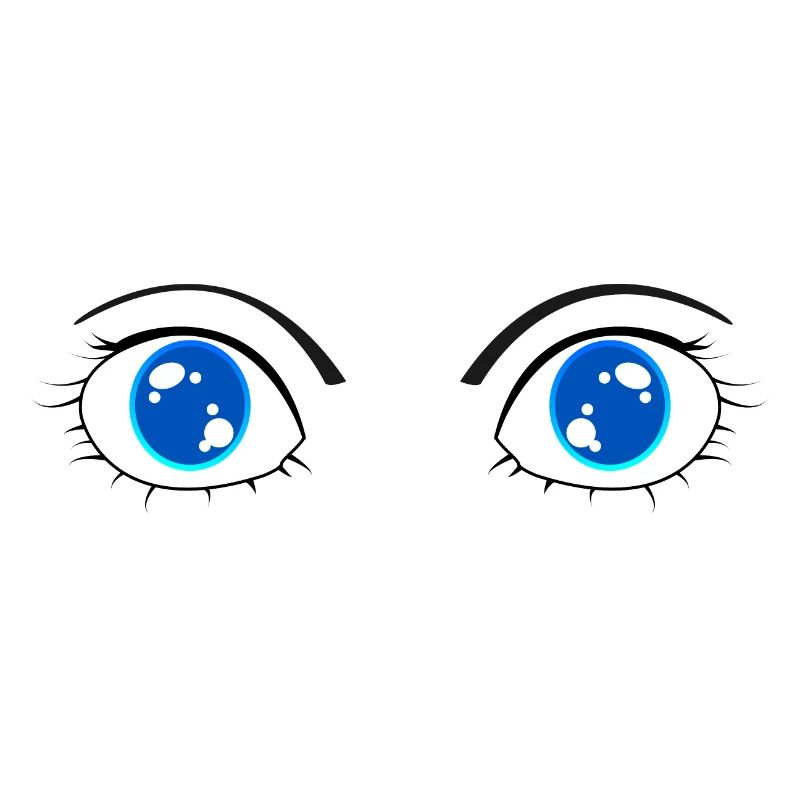 blue eyes