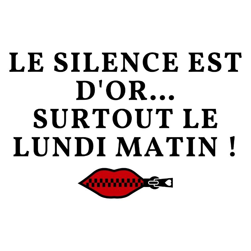 Silence is golden... especially on Monday mornings!