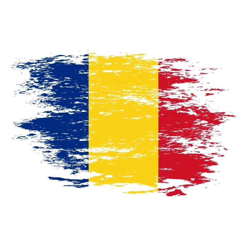 Drapeau de la Roumanie utilisé