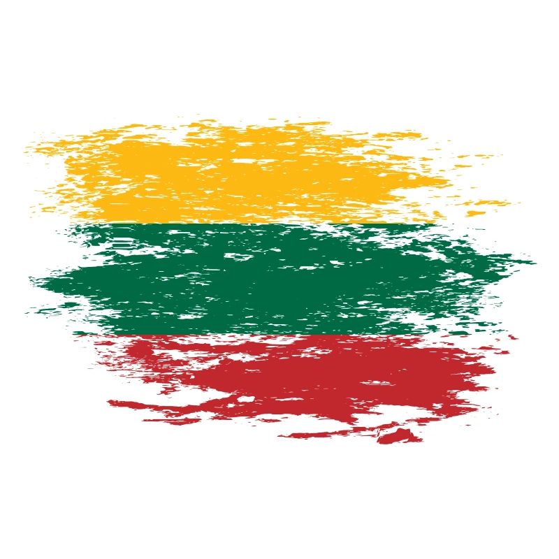 Drapeau de la Lituanie utilisé